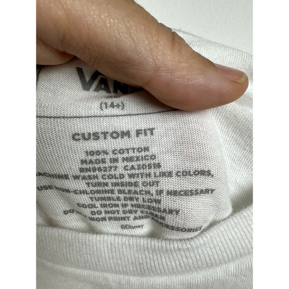 The Nightmare Before Christmas X Vans White Long Sleeve Graphic Print Shirt - Picture 6 of 9